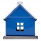 Preview: Räucherhaus aus Beierfeld Erzgebirge für Räucherkerzen Größe M | Farbe blau