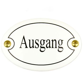 Preview: Türschild | Ausgang Preview: Türschild | Ausgang