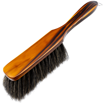 Handfeger braun hochglanz-lackiert Handfeger braun hochglanz-lackiert