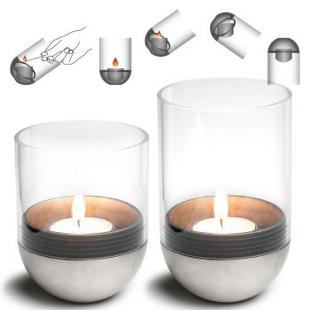 höfats Gravity Candle M90 | Designer Windlicht