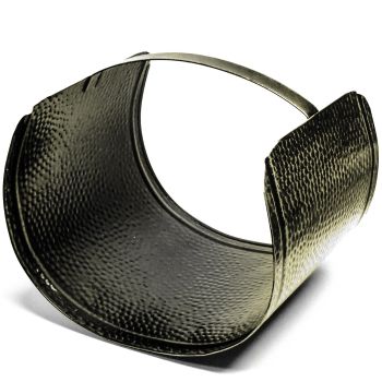 Preview: Nostalgie Holzträger | Kaminkorb | schwarz - gold Preview: Nostalgie Holzträger | Kaminkorb | schwarz - gold