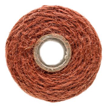 Preview: 2er Set Jutegarn | Spule a' 200g | Rostrot + Grün Preview: 2er Set Jutegarn | Spule a' 200g | Rostrot + Grün