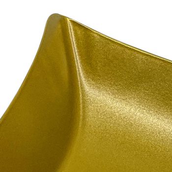 Preview: Kehrschaufel Metall brilliantgold pulverlackiert 10 Stück Preview: Kehrschaufel Metall Gold