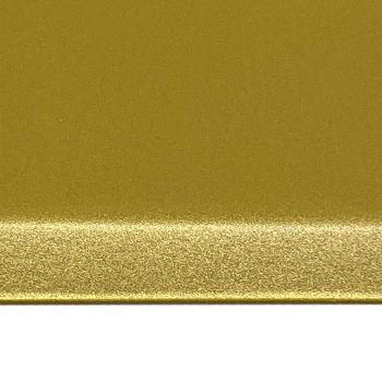 Preview: Kehrschaufel Metall brilliantgold pulverlackiert 10 Stück Preview: Kehrschaufel Metall Gold