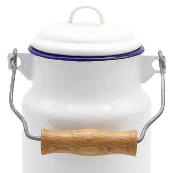 Preview: Emaille Milchkanne | 1 Liter Preview: Emaille Milchkanne | 1 Liter