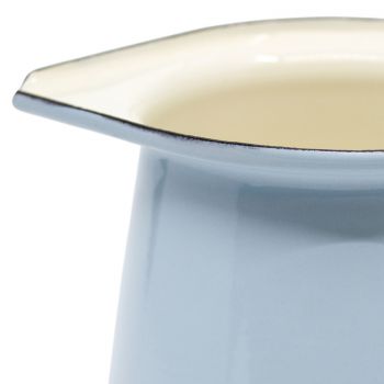 Preview: Emaille Kännchen | Krug | hellblau Preview: Emaille Kännchen | Krug | hellblau