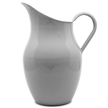 Preview: Nostalgie Emaille Wasserkanne | grau Preview: Nostalgie Emaille Wasserkanne | grau