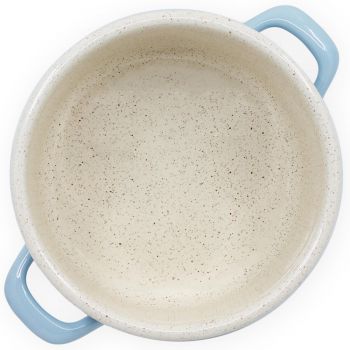 Preview: Emaille Kochtopf  | hellblau | Ø 16 cm Preview: Emaille Kochtopf  | hellblau | Ø 16 cm