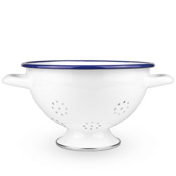 Preview: 2. Wahl Durchschlag Seiher Sieb Emaille Nudelsieb Preview: 2. Wahl Durchschlag Seiher Sieb Emaille Nudelsieb