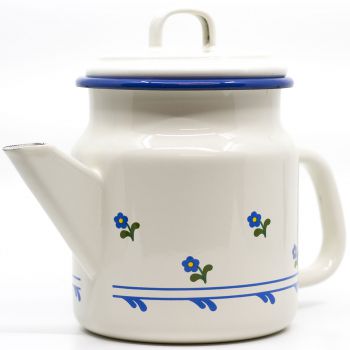 Preview: Emaille Teekanne | Blümchen Preview: Emaille Teekanne | Blümchen