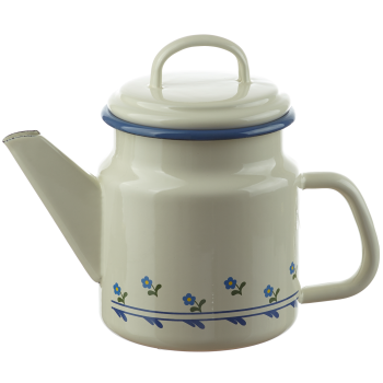Preview: Emaille Teekanne | Blümchen Preview: Emaille Teekanne | Blümchen