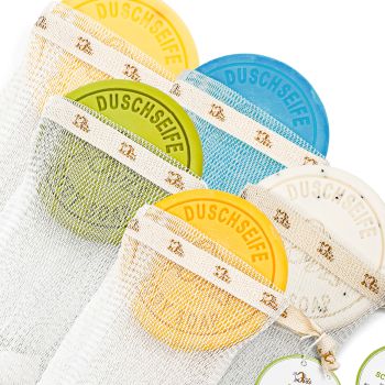 Preview: Ovis Duschseife | 5er Set | inkl. Seifenschaumbeutel Preview: Ovis Duschseife | 5er Set | inkl. Seifenschaumbeutel