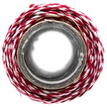 Preview: 5 x Schinkenfaden Spule | 50g | rot-weiss Preview: 5 x Schinkenfaden Spule | 50g | rot-weiss