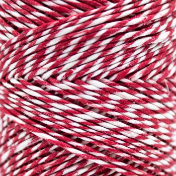 Preview: 5 x Schinkenfaden Spule | 50g | rot-weiss Preview: 5 x Schinkenfaden Spule | 50g | rot-weiss