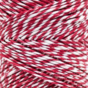 Preview: Schinkenfaden | 100g Spule | rot-weiss Preview: Schinkenfaden | 100g Spule | rot-weiss