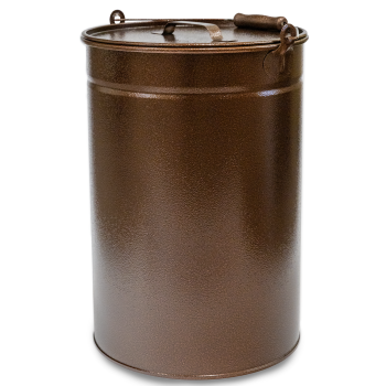 Preview: Metall Eimer 25 Liter | Ascheeimer | verzinkt Pulverlack Kupfer-Antik (Größe 3) Preview: Metall Eimer 25 Liter | Ascheeimer | verzinkt Pulverlack Kupfer-Antik (Größe 3)