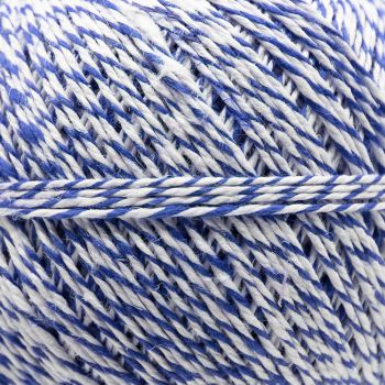 Preview: Wurstbindfaden | Knäuel | blau-weiss Preview: Wurstbindfaden | Knäuel | blau-weiss