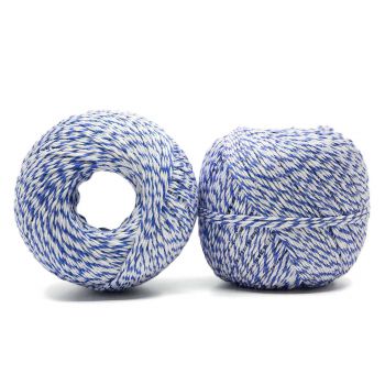 Preview: Wurstbindfaden | 2 Knäuele | blau-weiss Preview: Wurstbindfaden | 2 Knäuele | blau-weiss