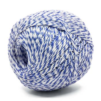 Preview: Wurstbindfaden | Knäuel | blau-weiss Preview: Wurstbindfaden | Knäuel | blau-weiss