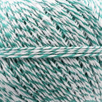 Preview: Wurstbindfaden | 2 Knäuele | grün-weiss Preview: Wurstbindfaden grün/weiß