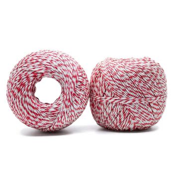 Preview: Wurstbindfaden | 2 Knäuele | rot-weiss Preview: Wurstbindfaden | 2 Knäuele | rot-weiss
