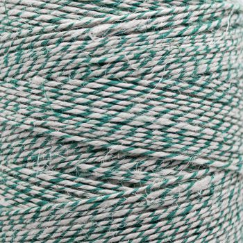 Preview: Wurstbindfaden Spule | 500g | grün-weiss Preview: Wurstbindfaden Spule | 500g | grün-weiss