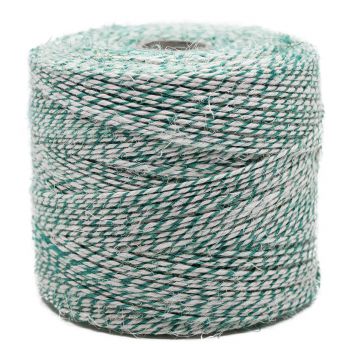 Preview: Wurstbindfaden Spule | 500g | grün-weiss Preview: Wurstbindfaden Spule | 500g | grün-weiss