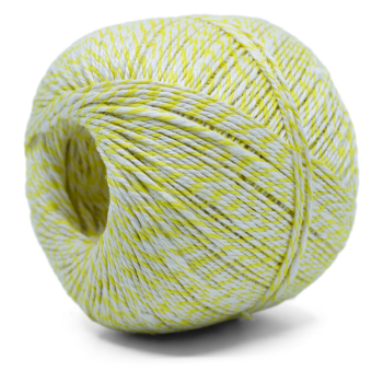 Preview: Wurstbindfaden | Knäuel | gelb-weiss Preview: Wurstbindfaden | Knäuel | gelb-weiss