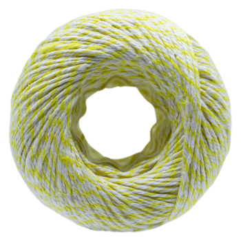 Preview: Wurstbindfaden | Knäuel | gelb-weiss Preview: Wurstbindfaden | Knäuel | gelb-weiss