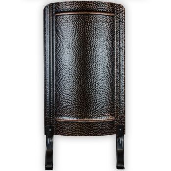 Preview: Ofenschirm | Hitzeschild kupfer-schwarz gewischt Preview: Ofenschirm | Hitzeschild kupfer-schwarz gewischt