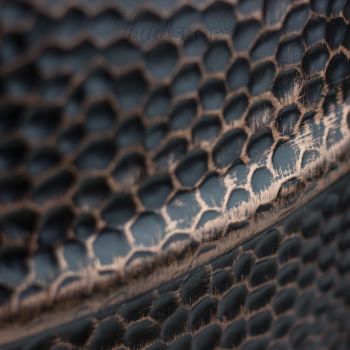 Preview: Ofenschirm | Hitzeschild kupfer-schwarz gewischt Preview: Ofenschirm | Hitzeschild kupfer-schwarz gewischt