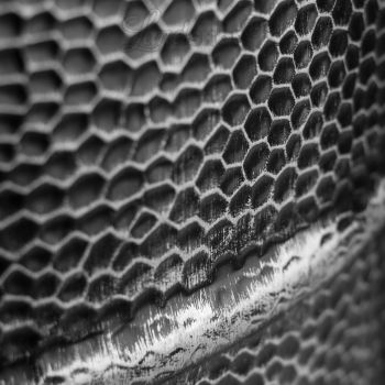 Preview: Ofenschirm | Hitzeschild schwarz-silber gewischt Preview: Ofenschirm | Hitzeschild schwarz-silber gewischt