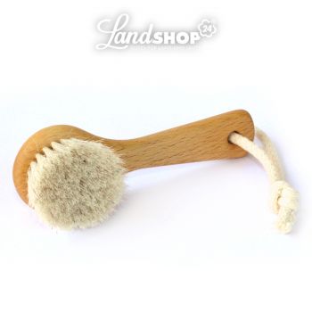 Preview: Gesichtsbürste aus Buchenholz | helles weiches Mähnenhaar Preview: Gesichtsbürste aus Buchenholz | helles weiches Mähnenhaar