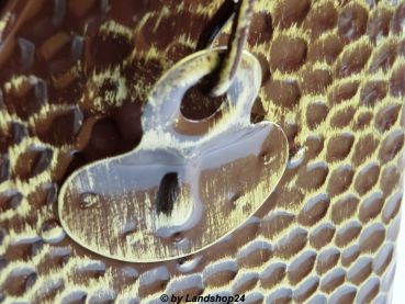 Preview: Nostalgie Kohleschütter | gehämmert braun-gold Preview: Nostalgie Kohleschütter | gehämmert braun-gold