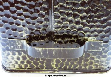 Preview: Nostalgie Kohleschütter | gehämmert braun-gold Preview: Nostalgie Kohleschütter | gehämmert braun-gold