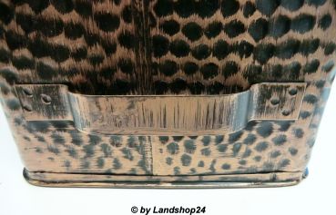 Preview: Nostalgie Kohleschütter | gehämmert kupfer-schwarz Preview: Nostalgie Kohleschütter | gehämmert kupfer-schwarz