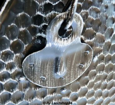 Preview: Nostalgie Brikettträger | gehämmert | schwarz-silber Preview: Brikettträger