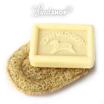 Preview: Ovis Schafmilchseife | Wiesenduft  + Luffa Seifenkissen Preview: Ovis Schafmilchseife | Wiesenduft  + Luffa Seifenkissen