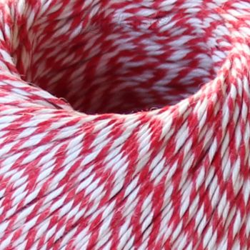 Preview: Schinkenfaden | 100g Knäuel | rot-weiss Preview: Schinkenfaden | 100g Knäuel | rot-weiss