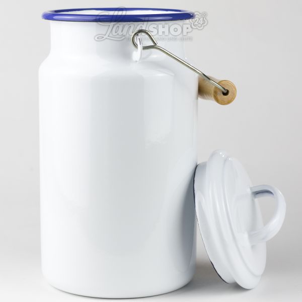 Emaille Milchkanne  | 2 Liter