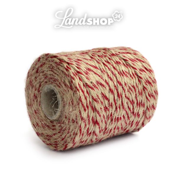 1 x 100m Rolle Gartenschnur Jute versch. Farben 1 x 100m Rolle Gartenschnur Jute versch. Farben