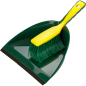 Preview: Kehrschaufel "Cargo" mit - Krallenhandfeger