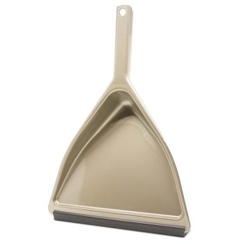 Kehrschaufel | Metall | champagner | B-Ware