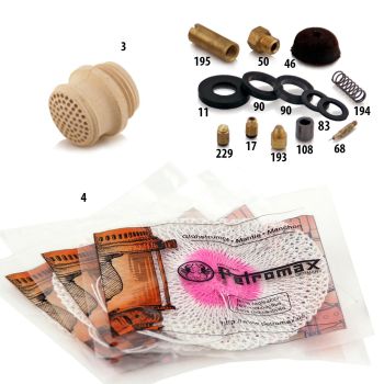 Petromax Reparatur-Set 18 teilig für HK 350 | HK 500