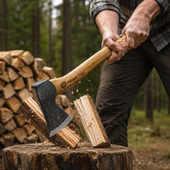 Preview: Petromax Forstbeil | Handgeschmiedetes Outdoor & Campingbeil