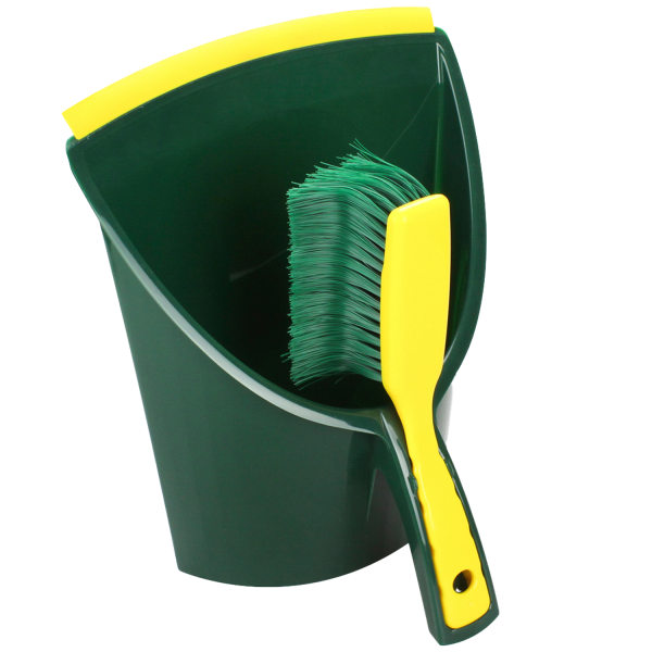 Kehrschaufel "Jumbo" mit - Krallenhandfeger