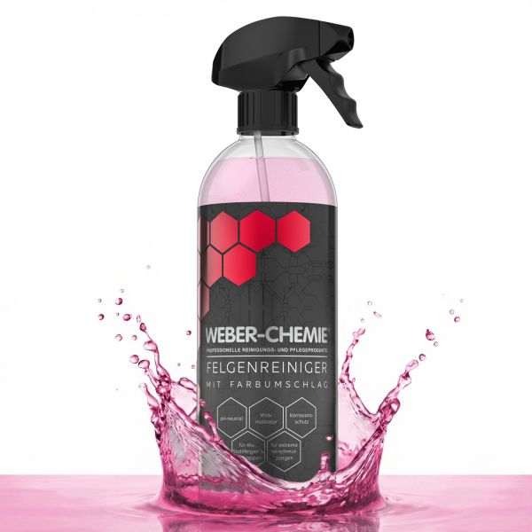 Felgenreiniger Farbumschlag 750 ml – Sprühflasche