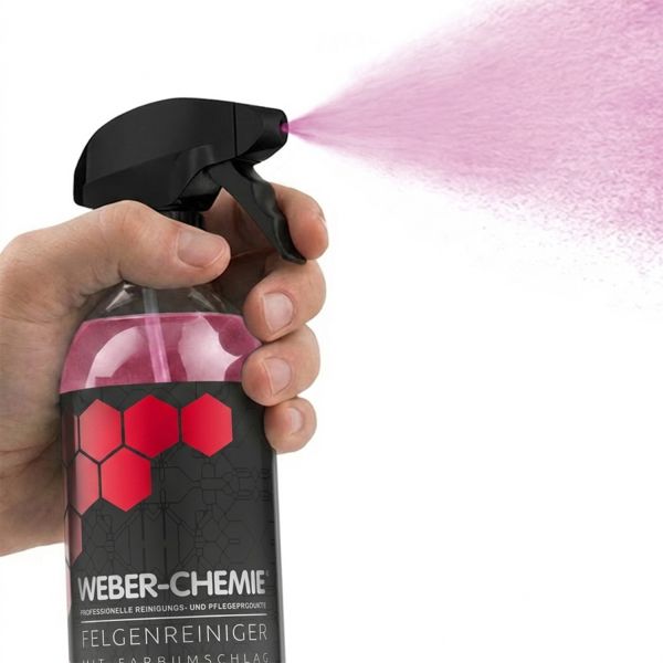 Felgenreiniger Farbumschlag 750 ml – Sprühflasche
