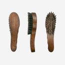 Haarbürste "Wilma" | Wildschweinborste | Ergo stark | Nussbaum