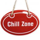 Türschild | Chill Zone